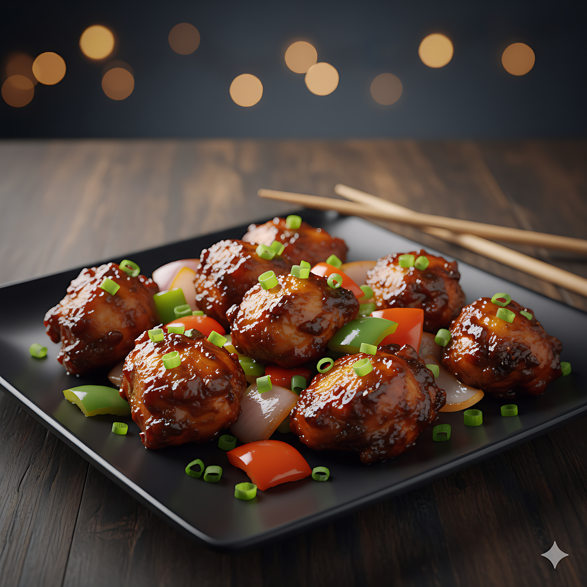 Chicken Manchurian Dry